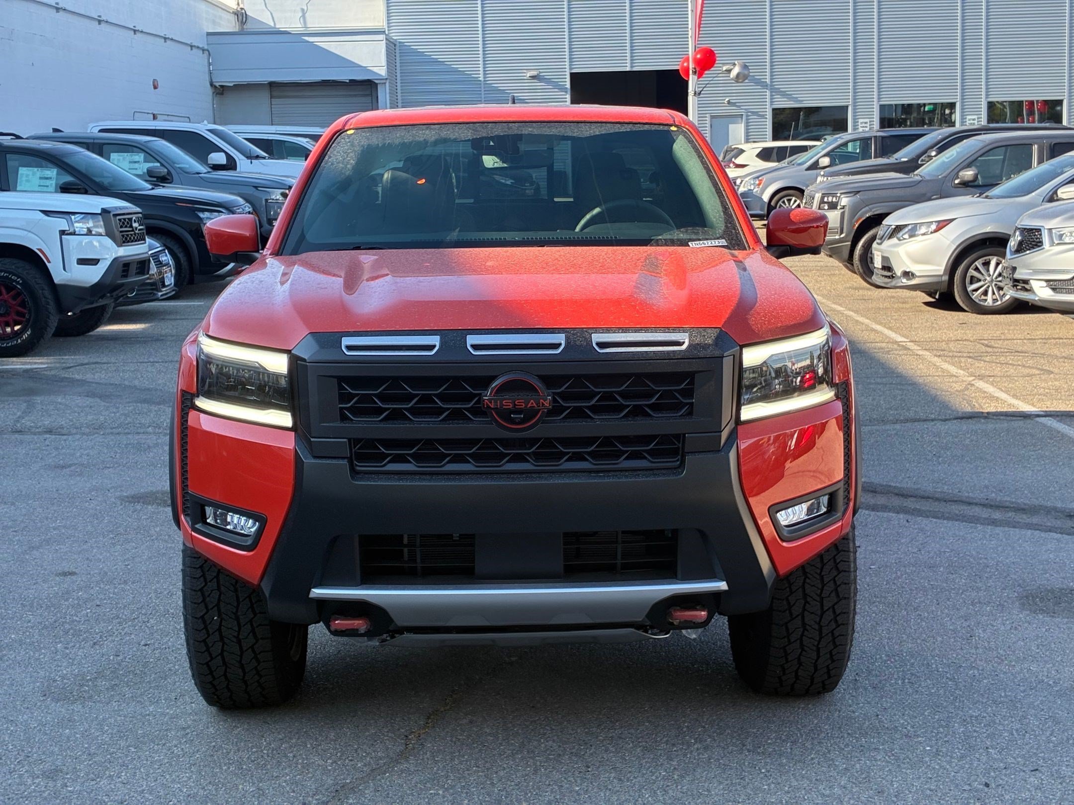 New 2026 Afterburn Orange Nissan Crew Cab PRO-4X® Long Bed image 9