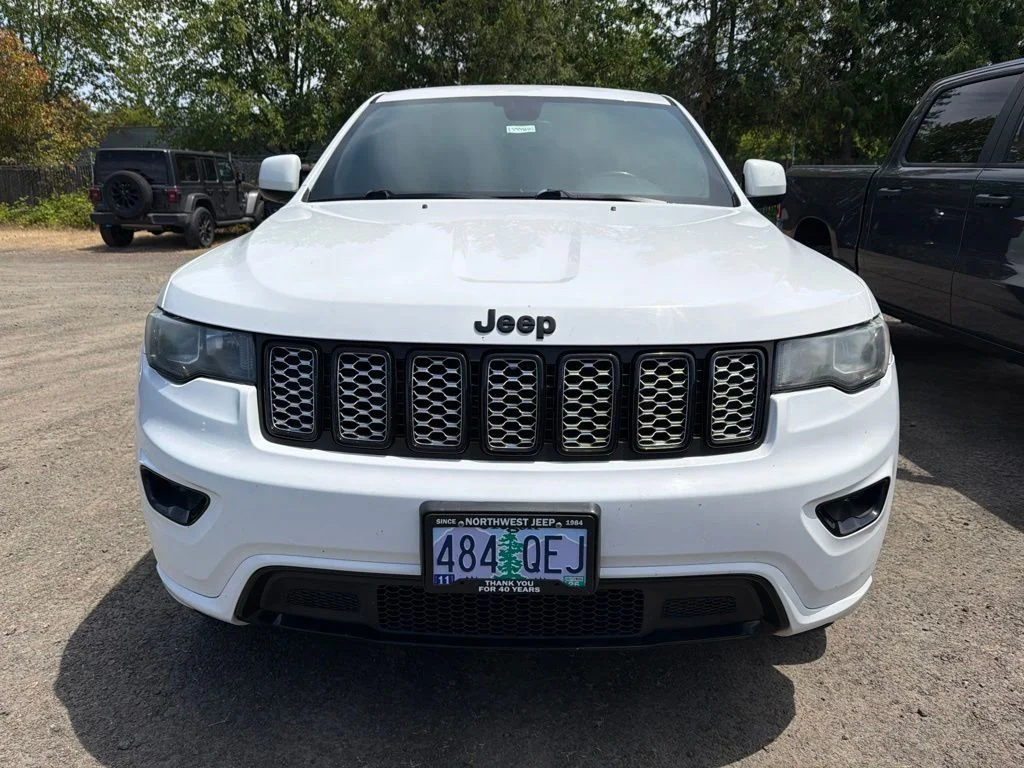 Used 2017 White Jeep Altitude image 2