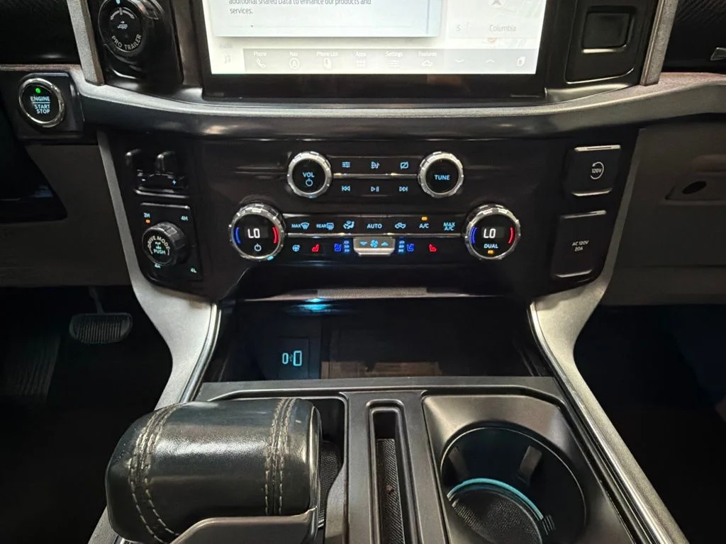 Used 2021 Agate Black Metallic Ford Limited image 20