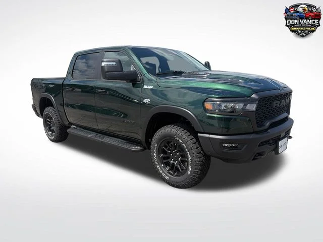 New 2026 Serrano-Green Metallic Exterior Paint RAM Rebel image 7