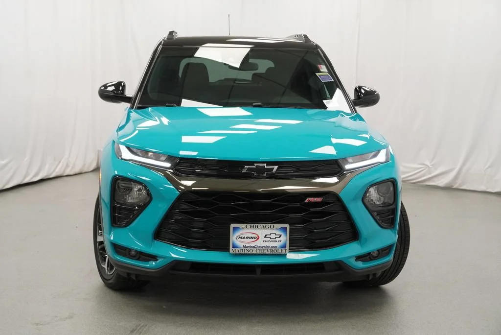 Certified Used 2022 OASIS BLUE Chevrolet RS image 31