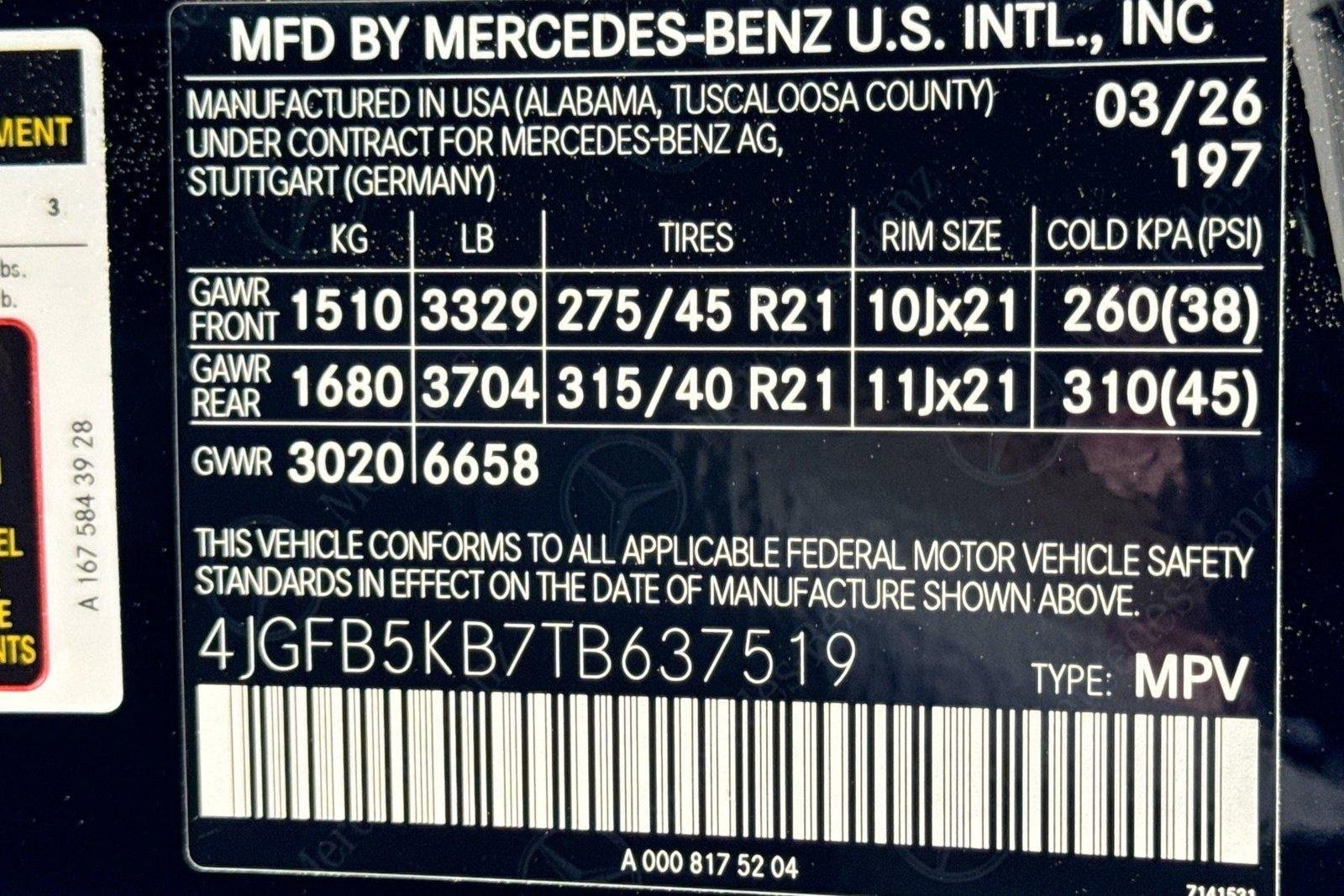 New 2026 Obsidian Black Metallic Mercedes-Benz GLE 450 image 30