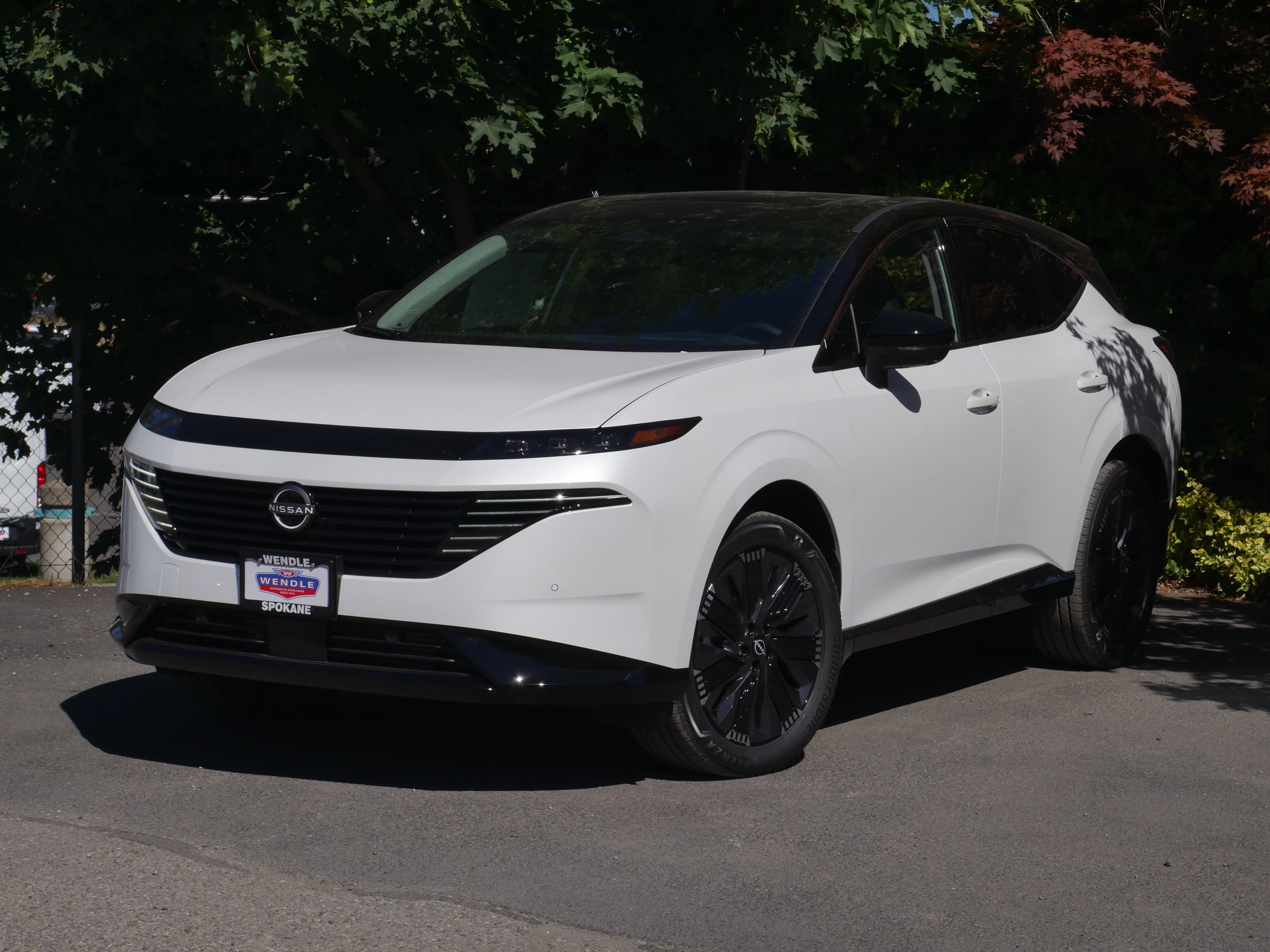 New 2026 Everest White Pearl TriCoat / Super Black Two-tone Nissan Platinum image 2