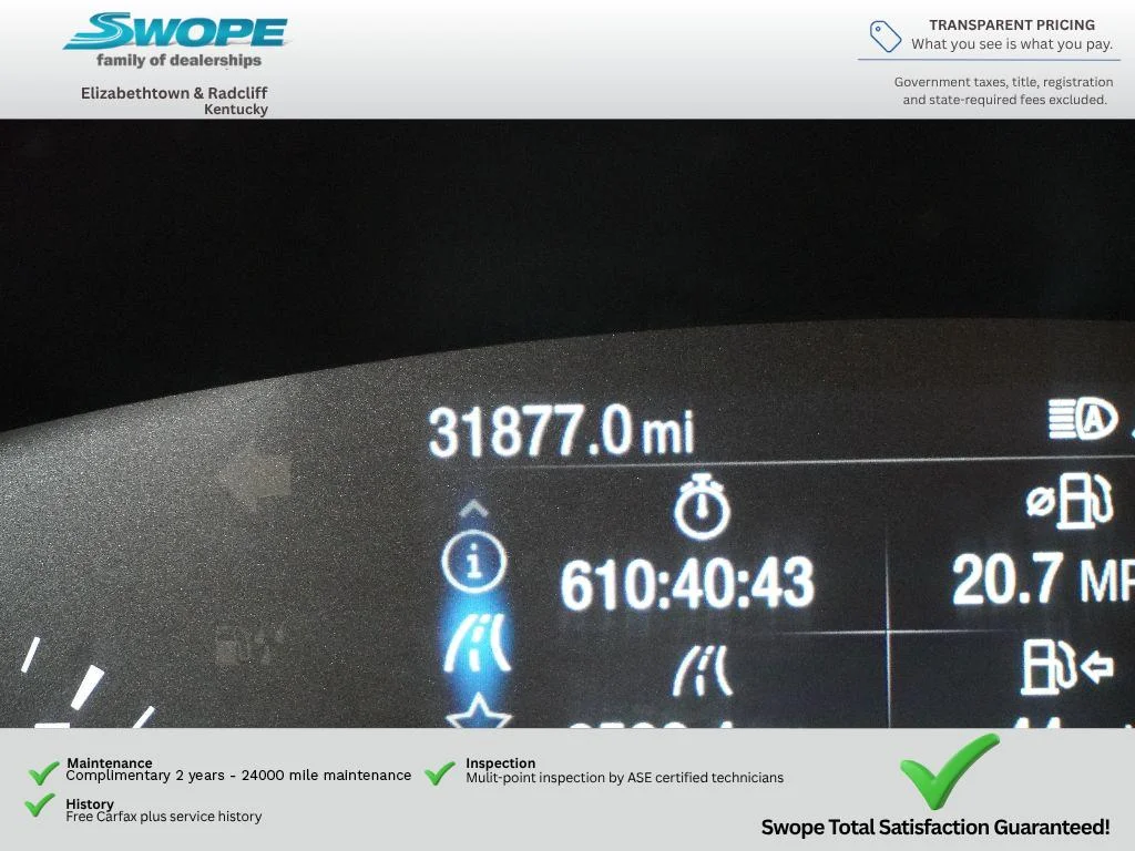 Used 2020 Dark Persian Green Metallic Ford SE image 18