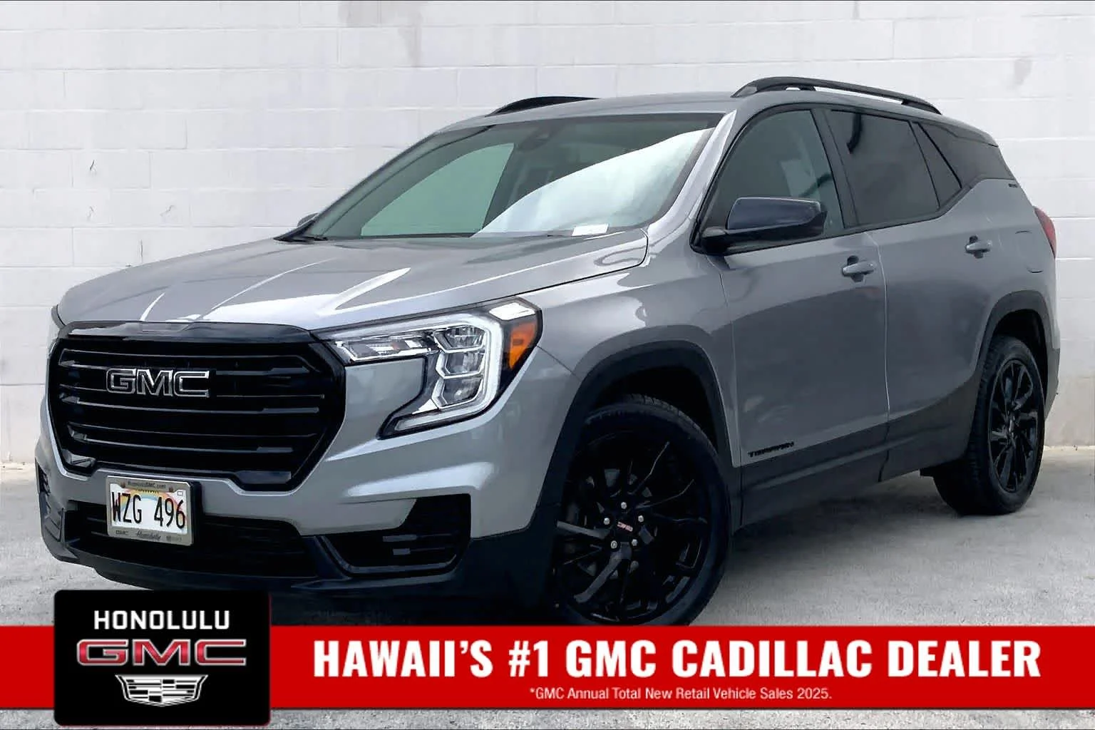 Used 2023 Sterling Metallic GMC SLE image 1