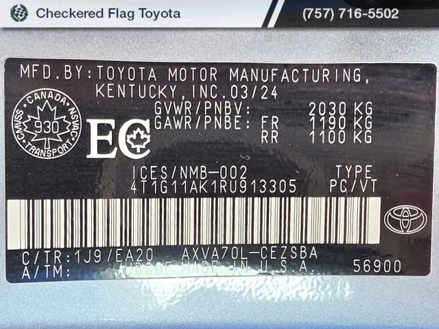Used 2024 Celestial Silver Metallic Toyota SE image 21