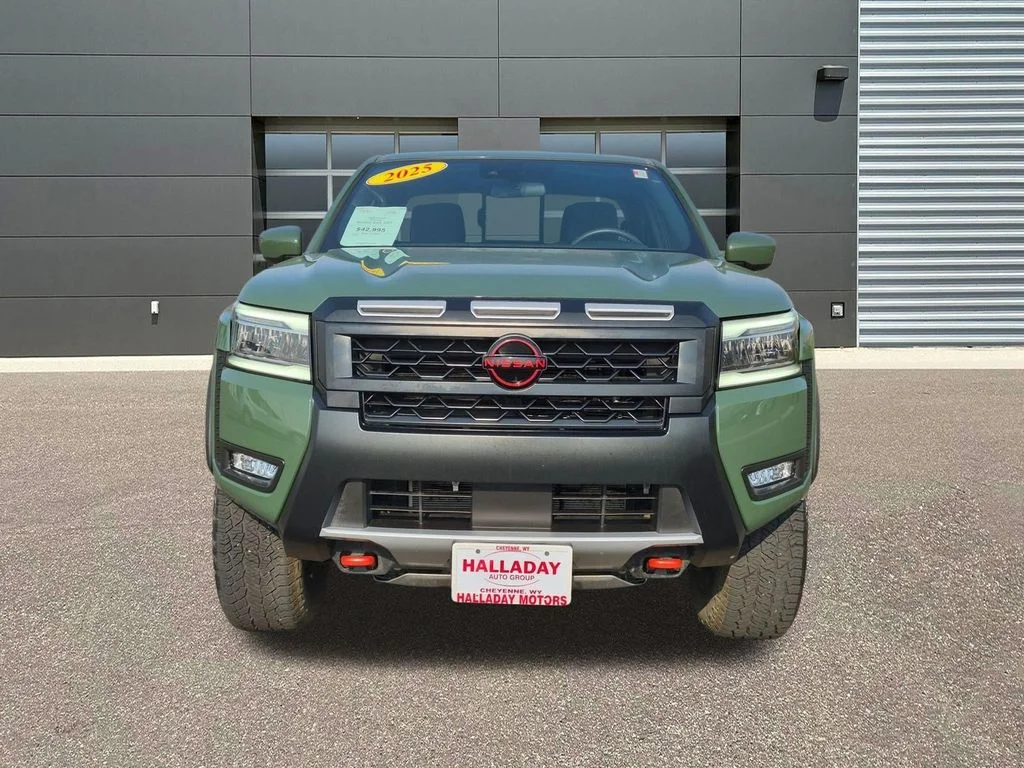 Used 2025 Tactical Green Metallic Nissan PRO-4X image 2