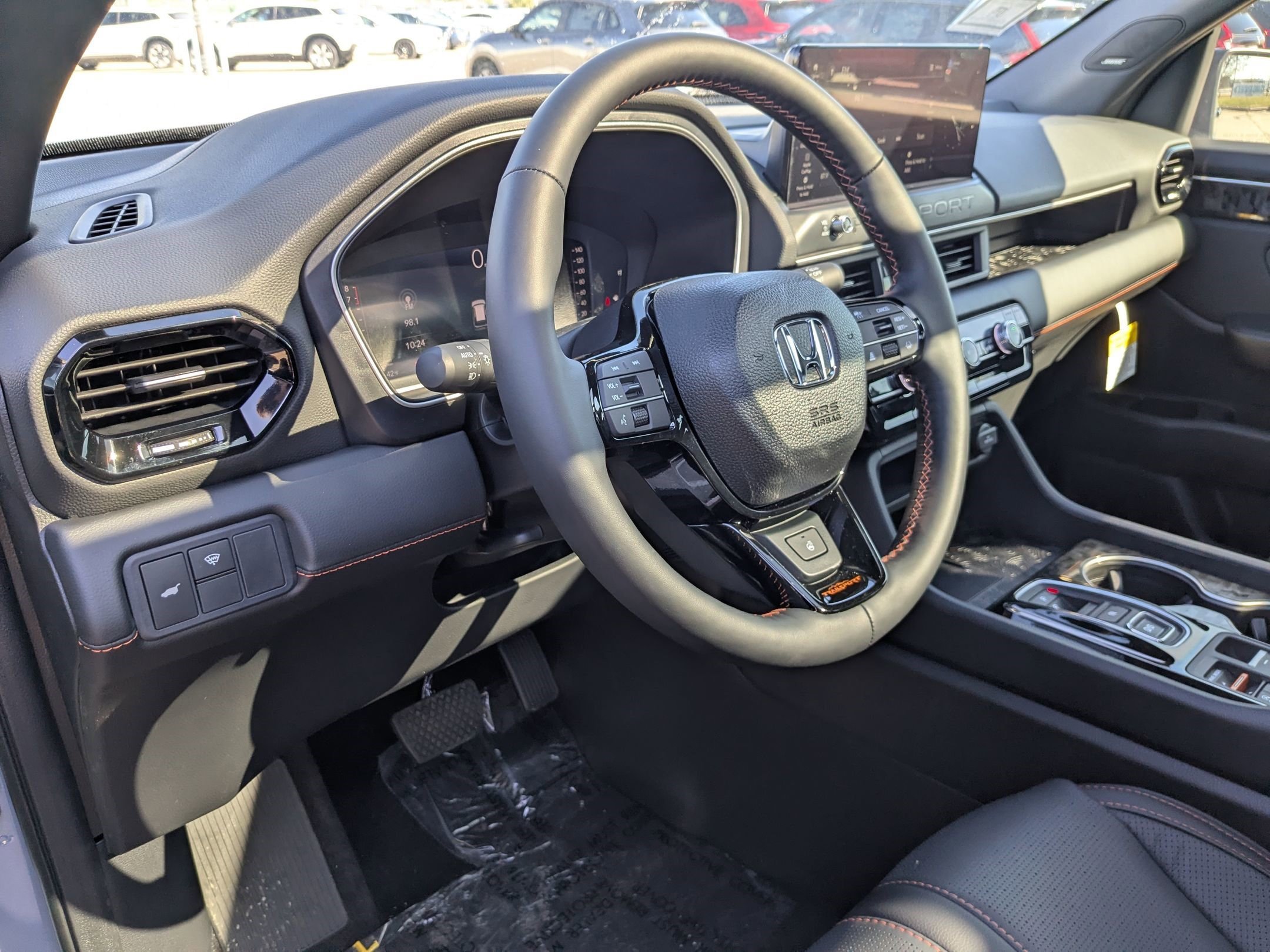 New 2026 Sunset Orange Honda TrailSport Elite Blackout image 11