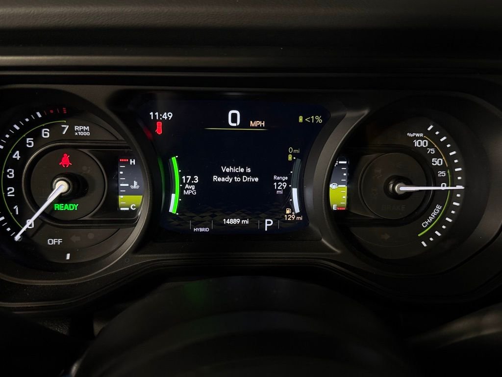 Used 2025 White Jeep Rubicon 4xe image 19