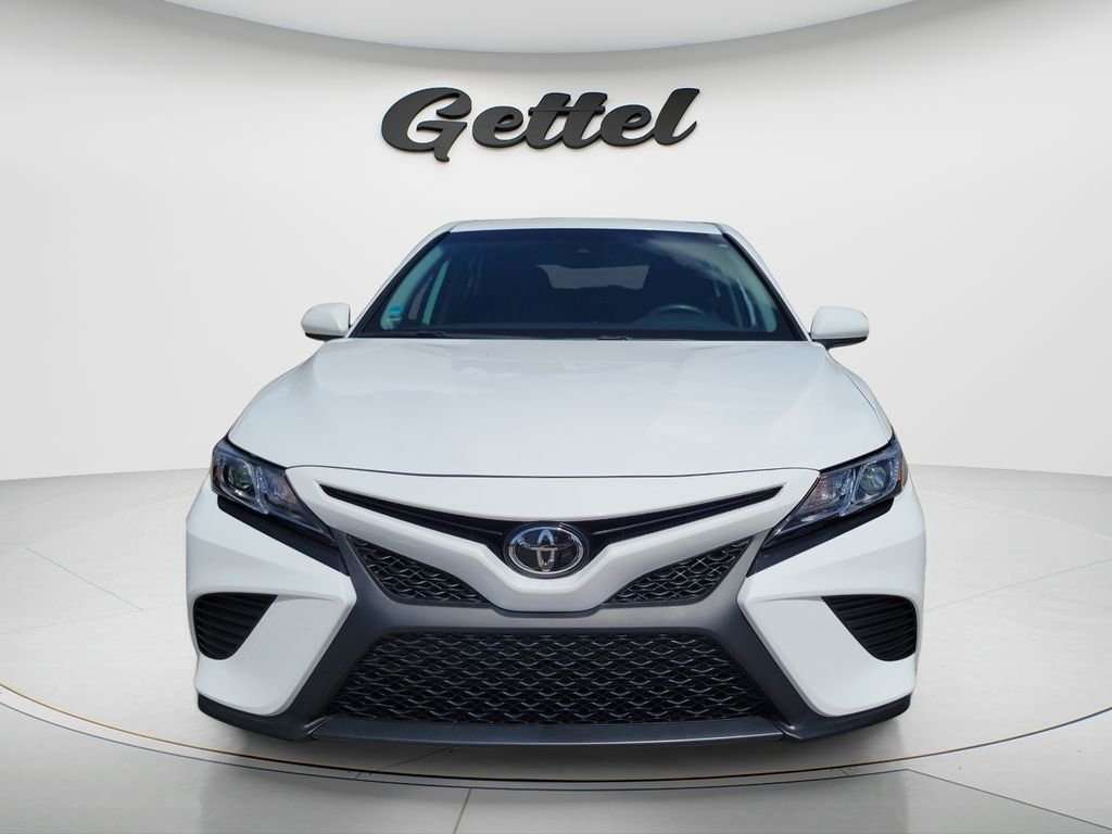 Certified Used 2020 White Toyota SE image 2