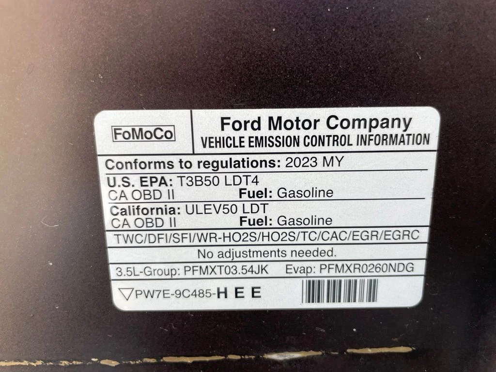 Used 2023 Red Ford Lariat image 39