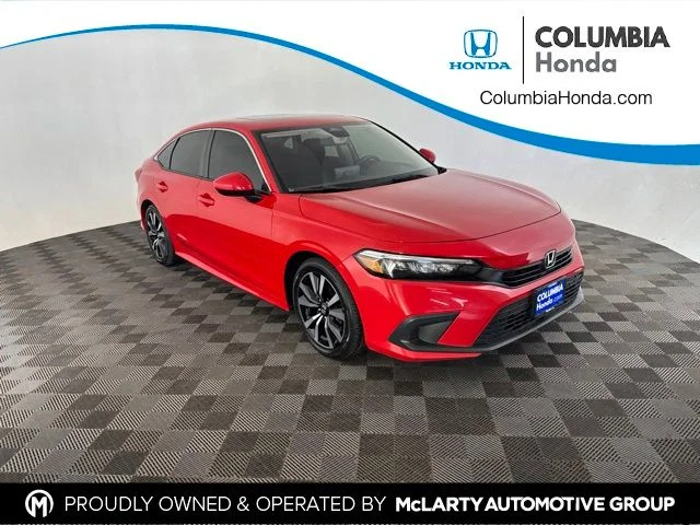 Used 2022 Red Honda EX image 1