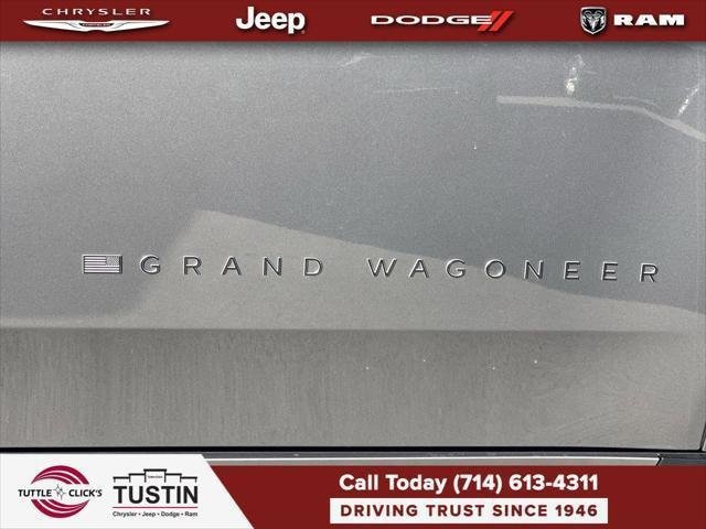 New 2026 Baltic-Gray Metallic Clear-Coat Exterior Paint Jeep Grand Wagoneer image 8