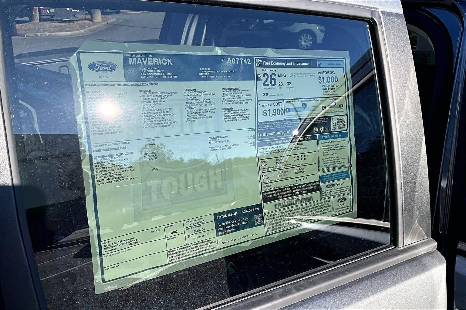 New 2026 Carbonized Gray Metallic Ford XLT image 17