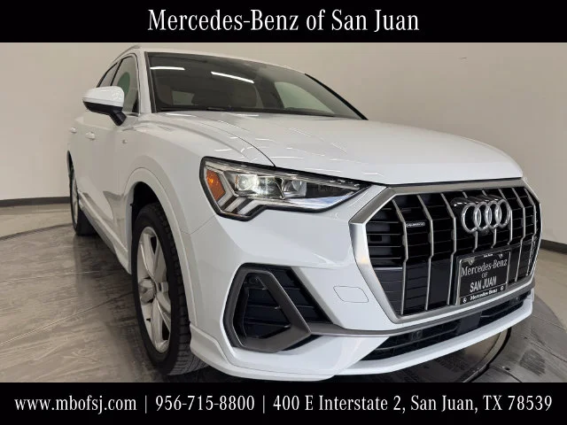Used 2022 Glacier White Metallic Audi Premium Plus image 1