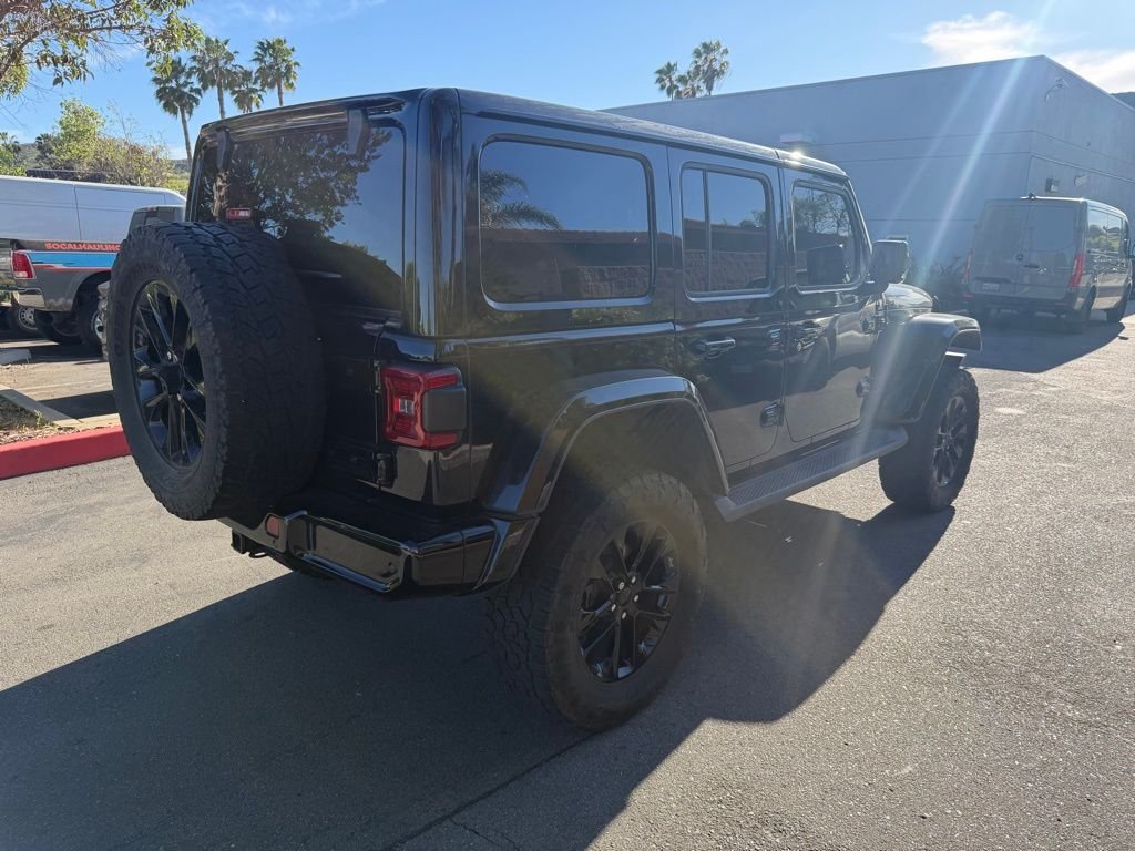 Used 2021 Black Jeep Unlimited Sahara High Altitude 4xe image 6