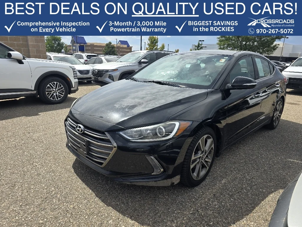 Used 2017 Phantom Black Hyundai Limited image 1