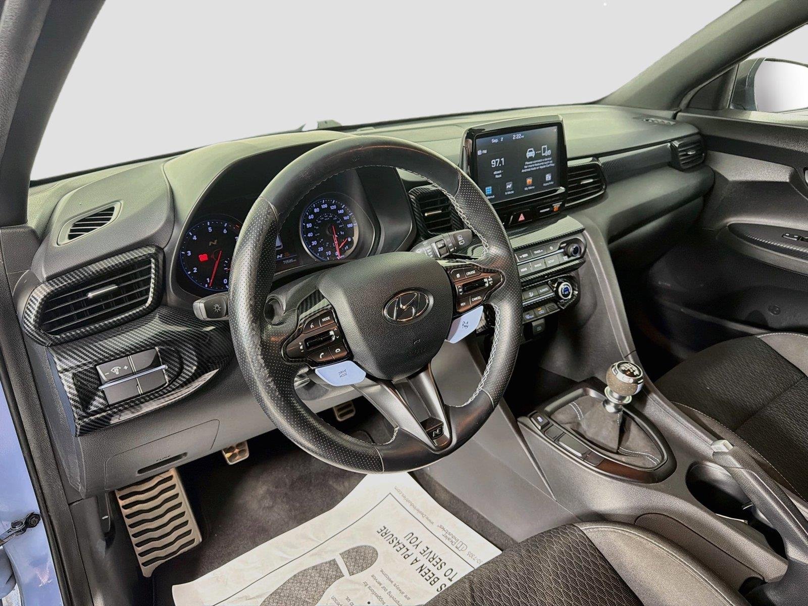 Used 2020 Performance Blue Hyundai Manual image 9
