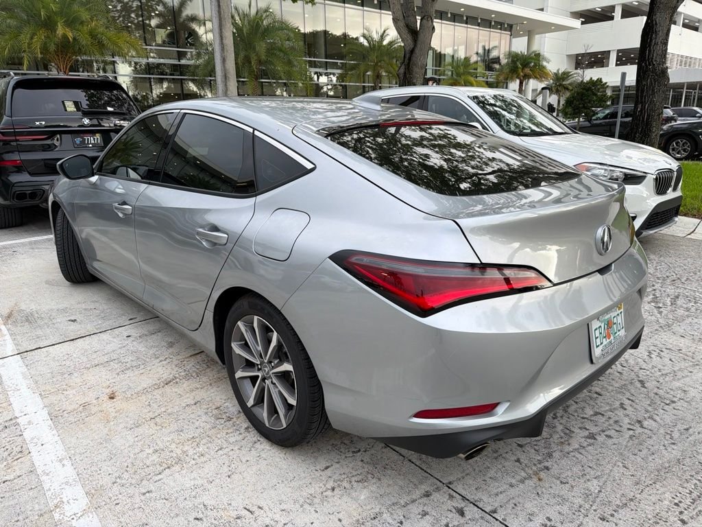 Used 2025 Platinum White Acura Base image 3