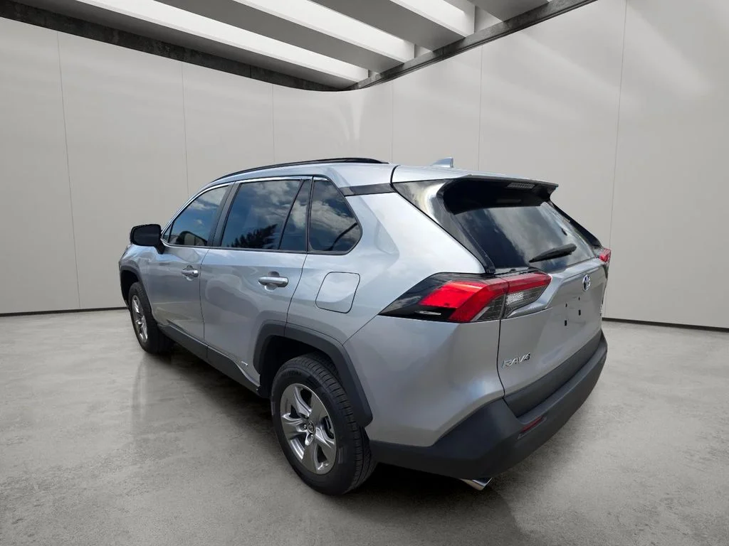 Used 2022 Silver Sky Metallic Toyota Hybrid LE image 4