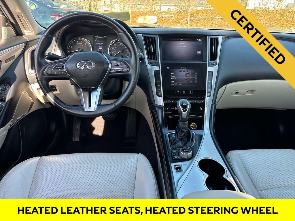 Certified Used 2023 Blue INFINITI LUXE image 10