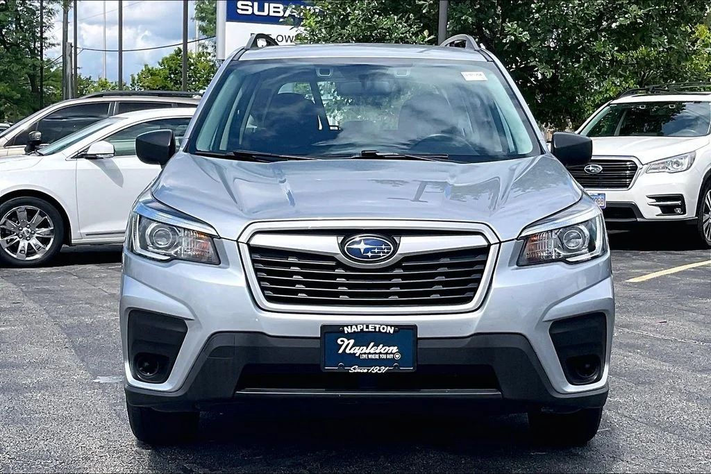 Used 2019 Silver Subaru Base image 2