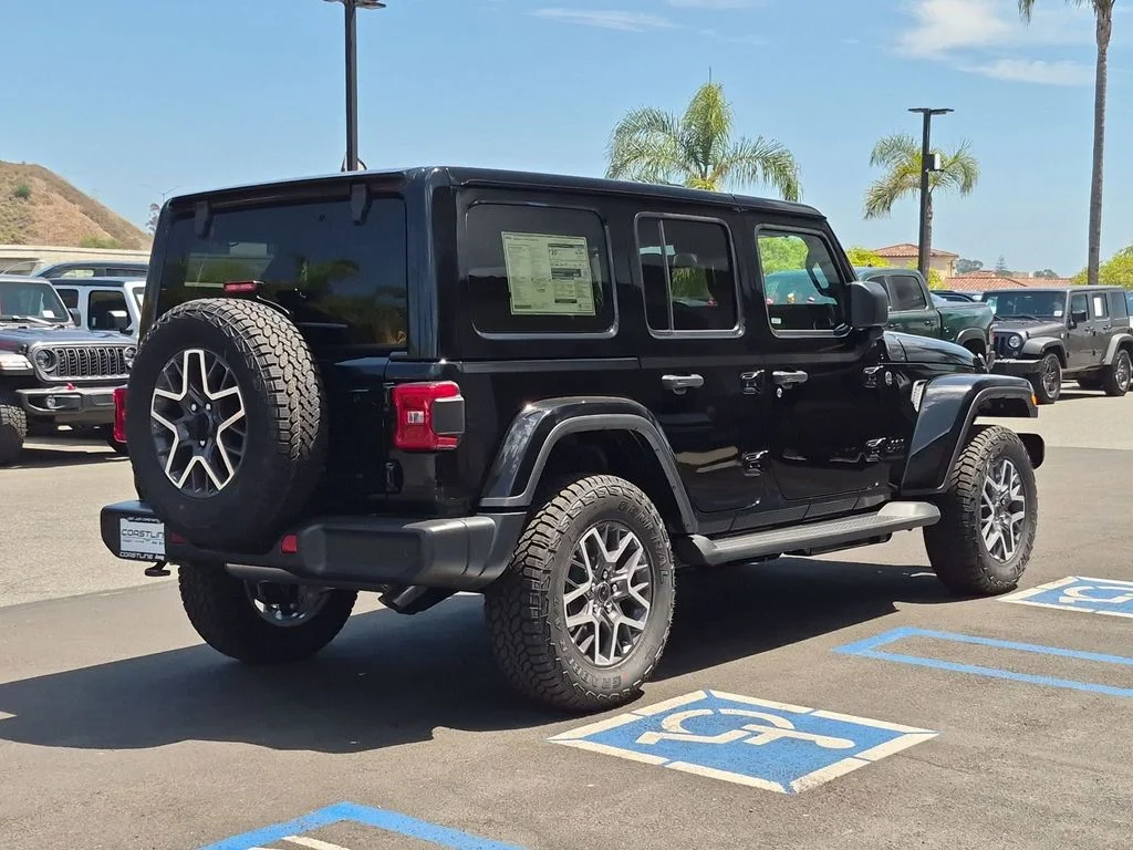 New 2026 Black Clear-Coat Exterior Paint Jeep Sahara image 5