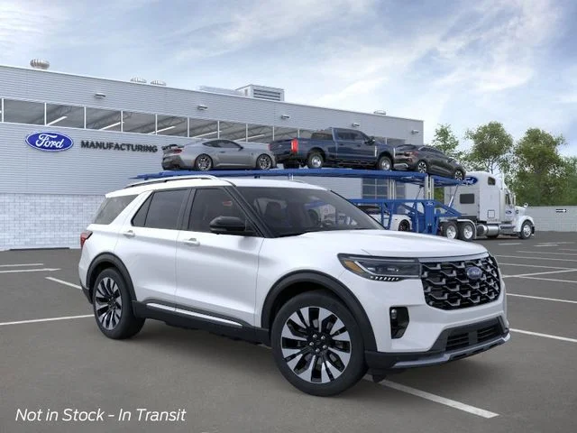 New 2026 Star White Metallic Tri-Coat Ford Platinum image 7