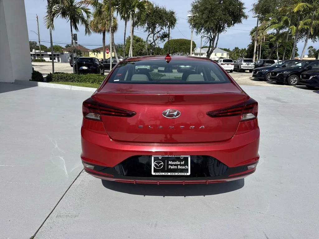 Used 2019 Hyundai Elantra SEL with VIN 5NPD84LF0KH480693 for sale in North Palm Beach, FL