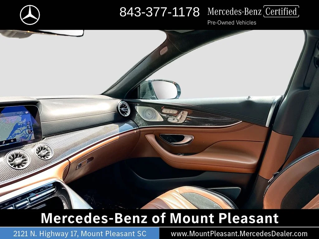Certified Used 2021 designo Selenite Gray Magno Mercedes-AMG S image 25