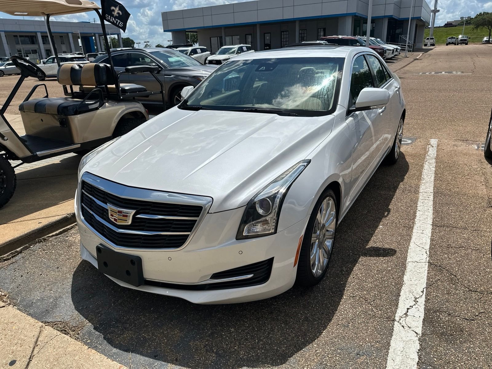 Used 2016 Cadillac ATS Luxury Collection with VIN 1G6AH5SS5G0148019 for sale in Jackson, MS