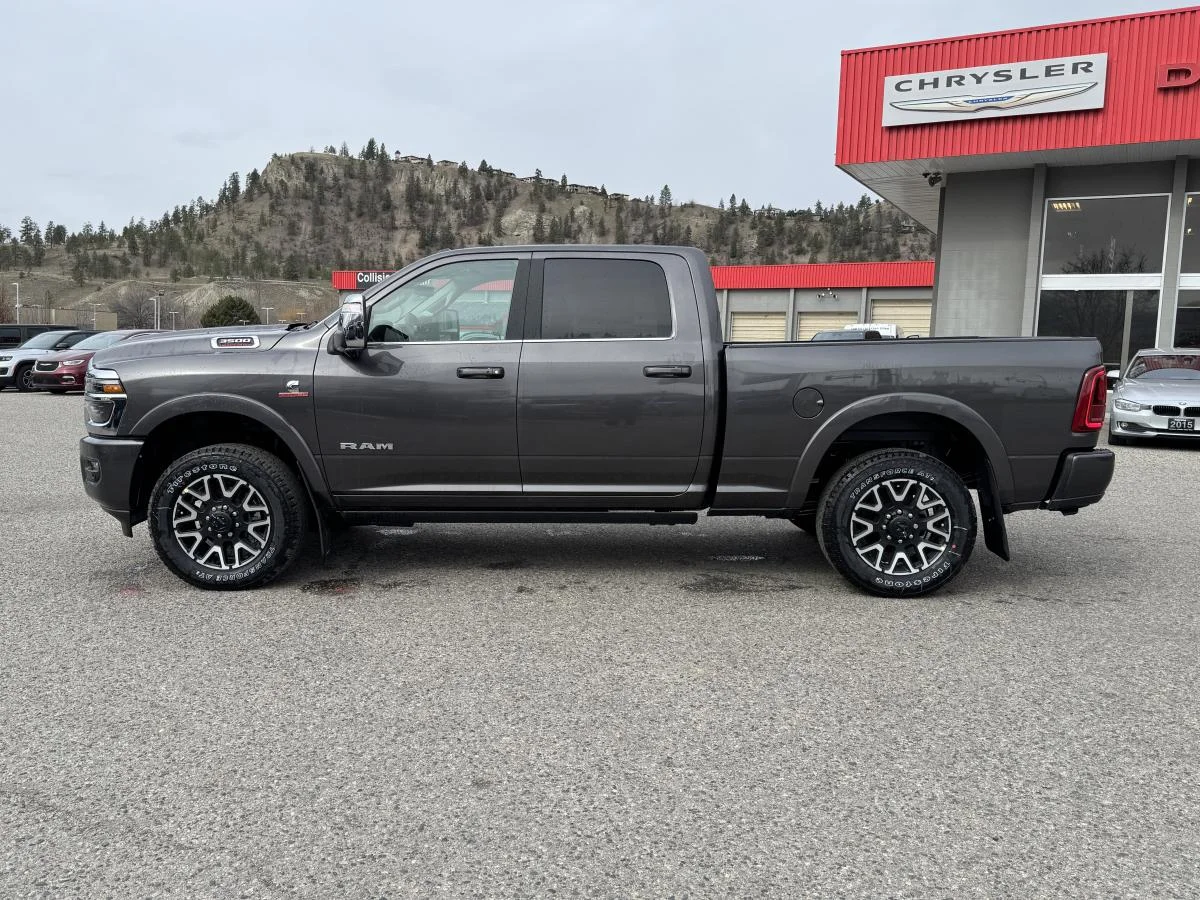 New 2026 Grey RAM Limited Longhorn 4x4 Crew Cab 6