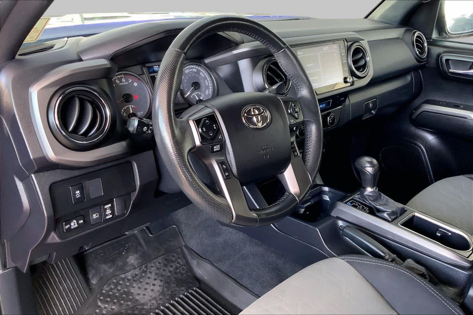 Used 2022 Blue Crush Metallic Toyota TRD Off Road image 18