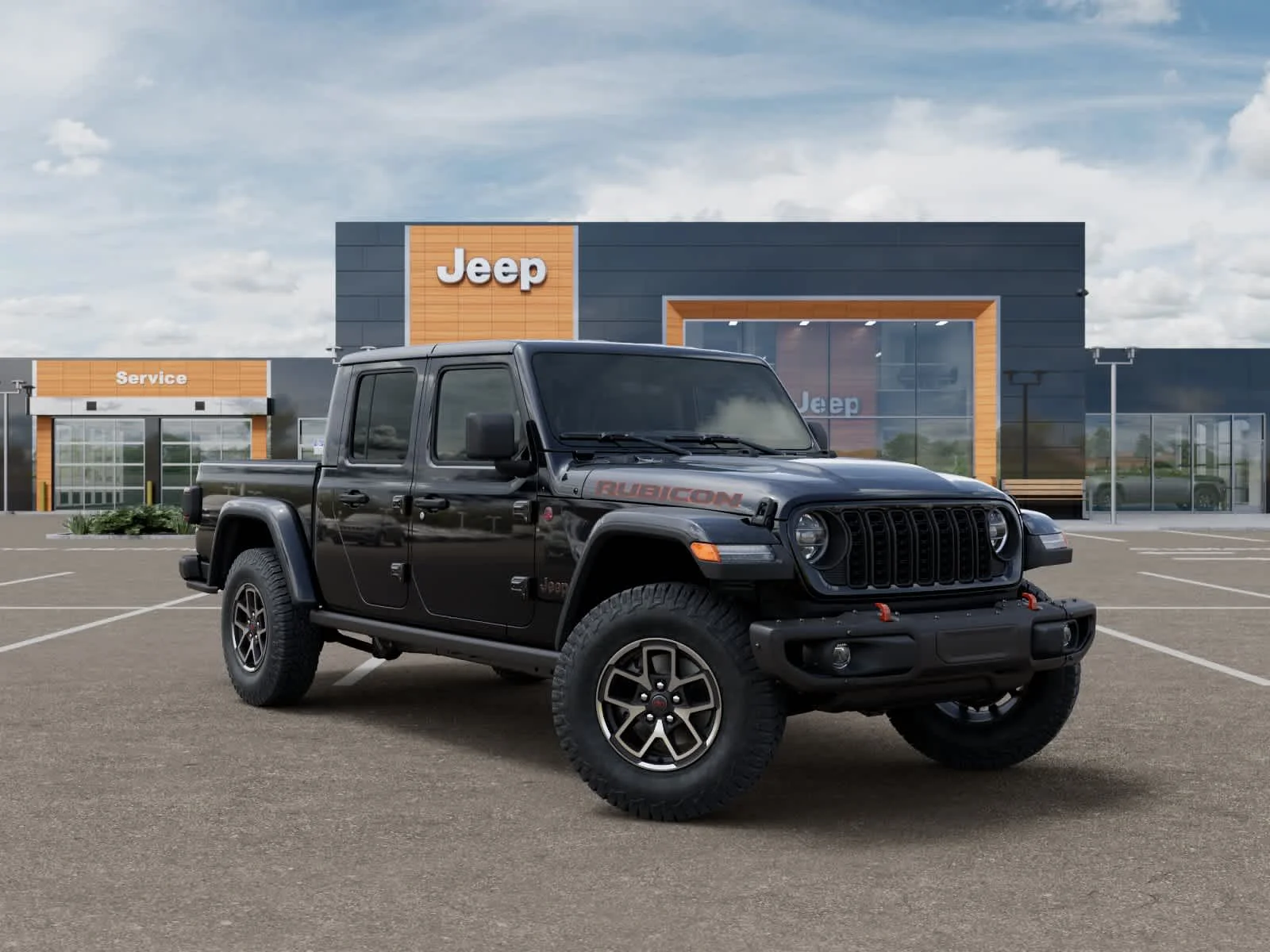New 2026 Black Clearcoat Jeep Rubicon image 5
