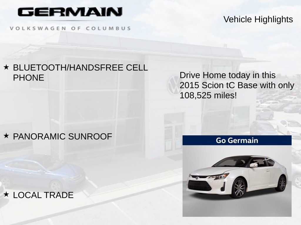 Used 2015 White Scion Base image 5