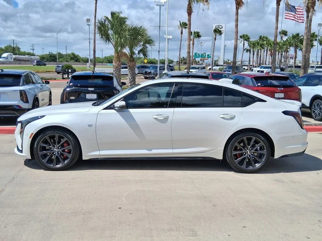 Certified Used 2025 Crystal White Tricoat Cadillac Sport image 3