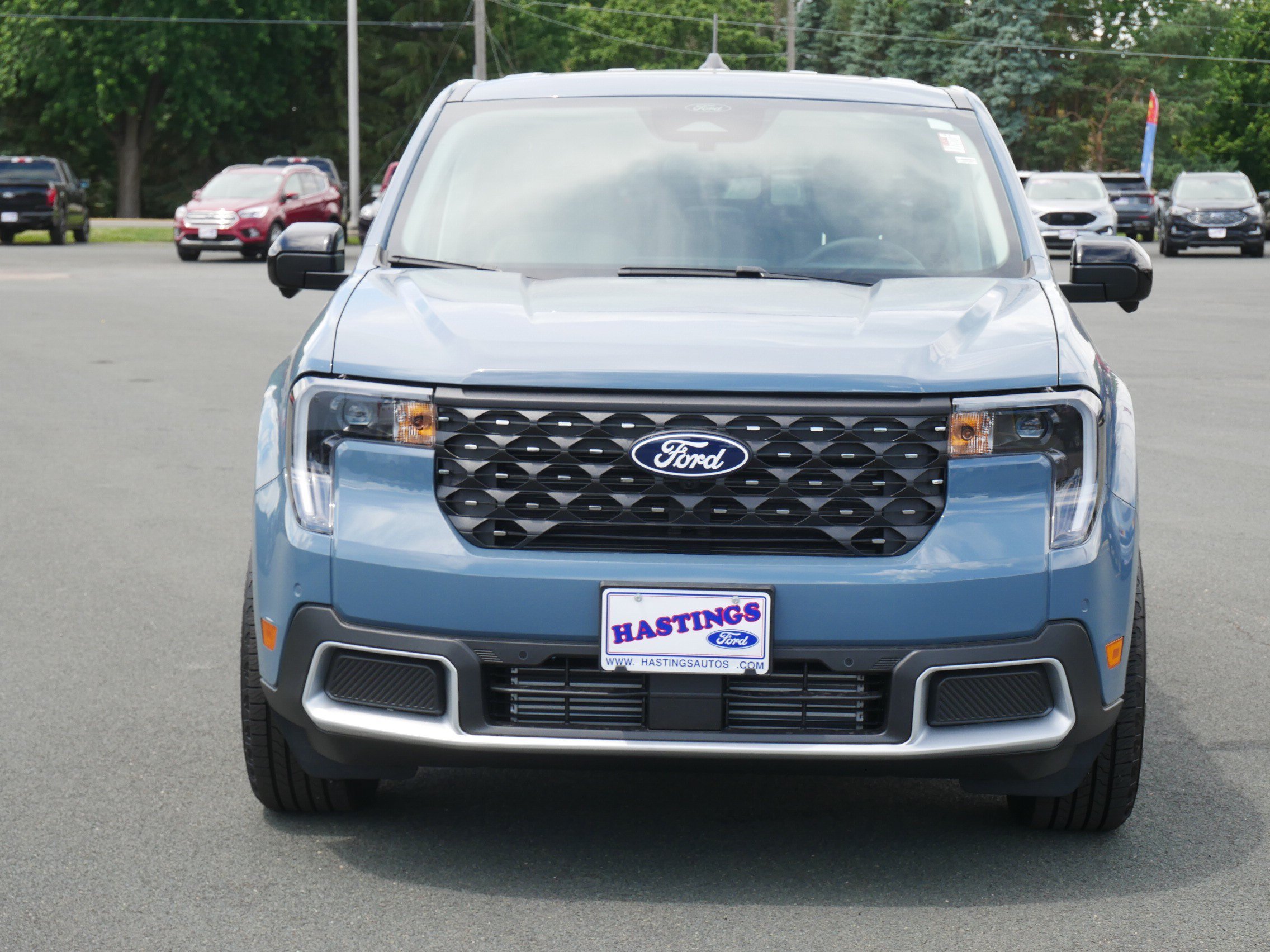 New 2026 Azure Gray Metallic Tri-Coat Ford Lariat® image 5