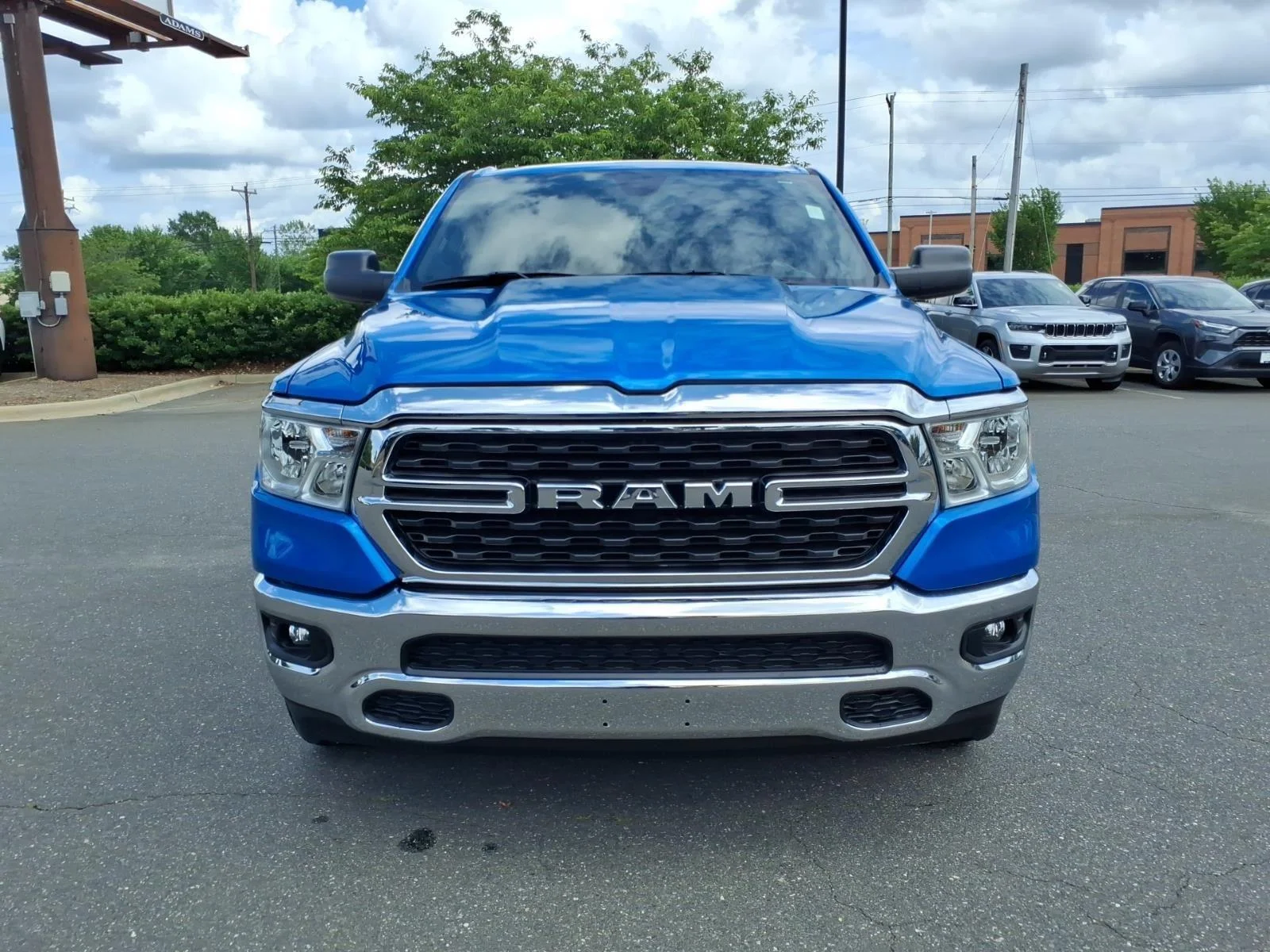 Used 2022 Hydro Blue Pearlcoat Ram Big Horn image 12