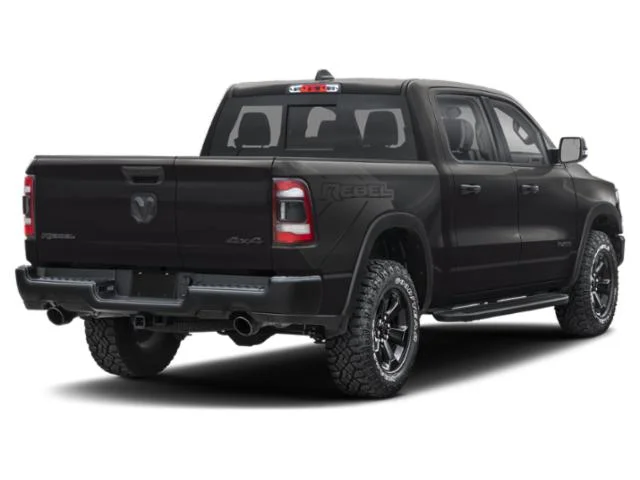 Used 2024 Diamond Black Crystal Pearlcoat RAM Rebel Crew Cab 4x4 57