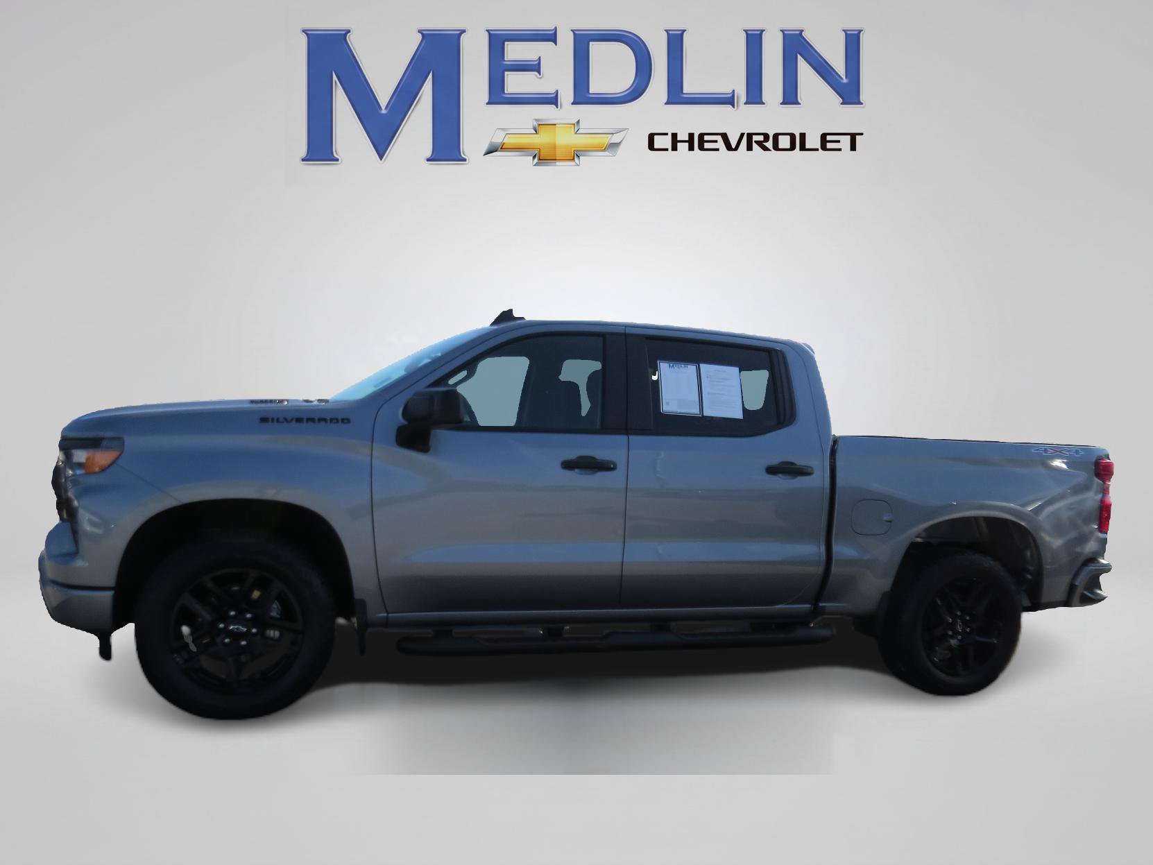 Used 2025 Sterling Gray Metallic Chevrolet Custom image 5