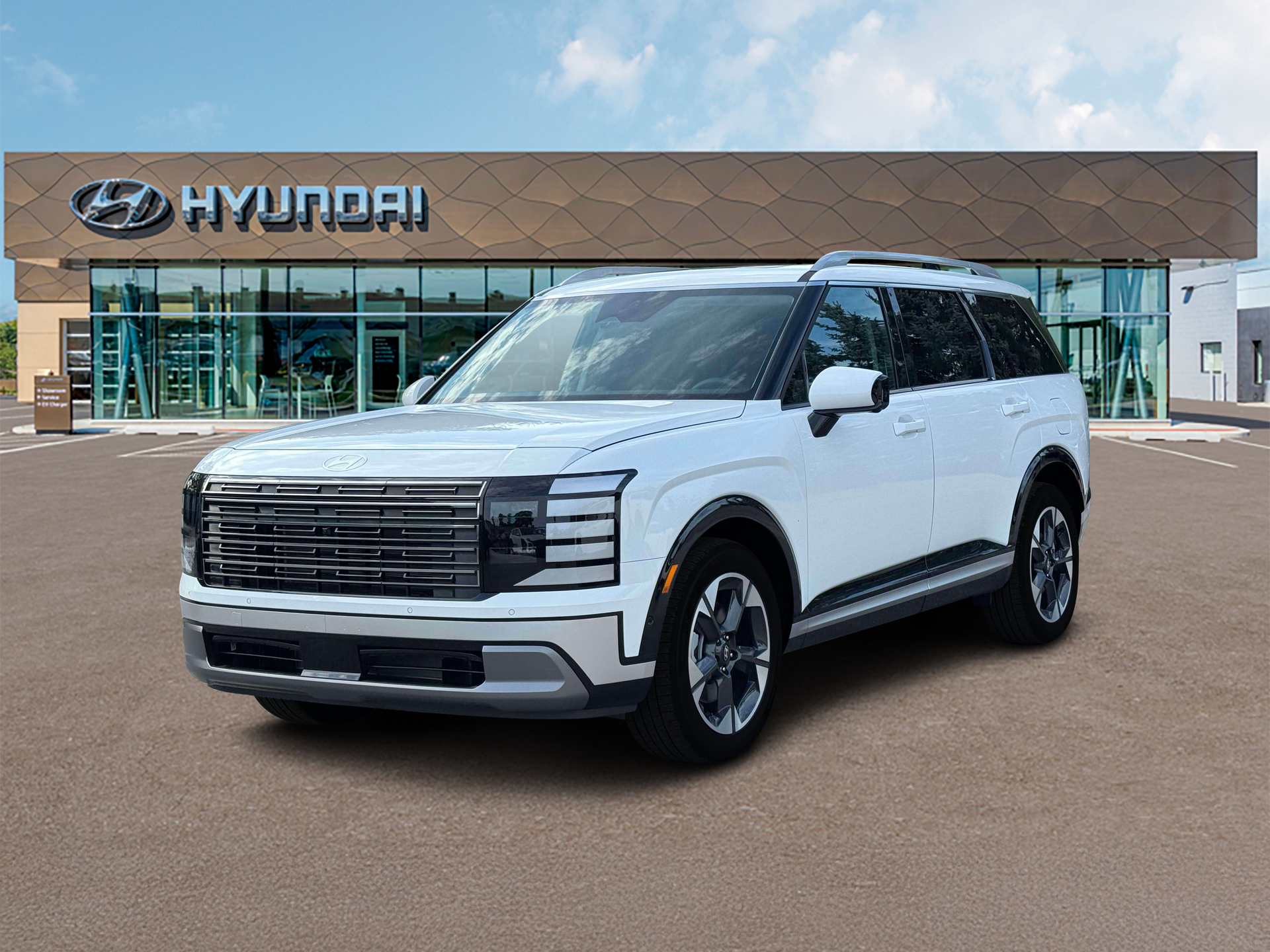 New 2027 White Hyundai Limited AWD image 1
