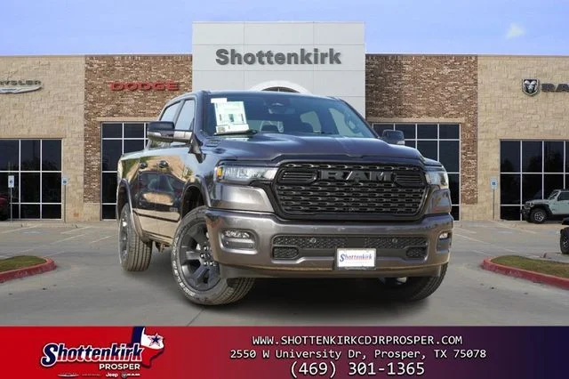 New 2026 Granite Crystal Metallic Clear-Coat Exterior Paint RAM Big Horn/Lone Star image 1
