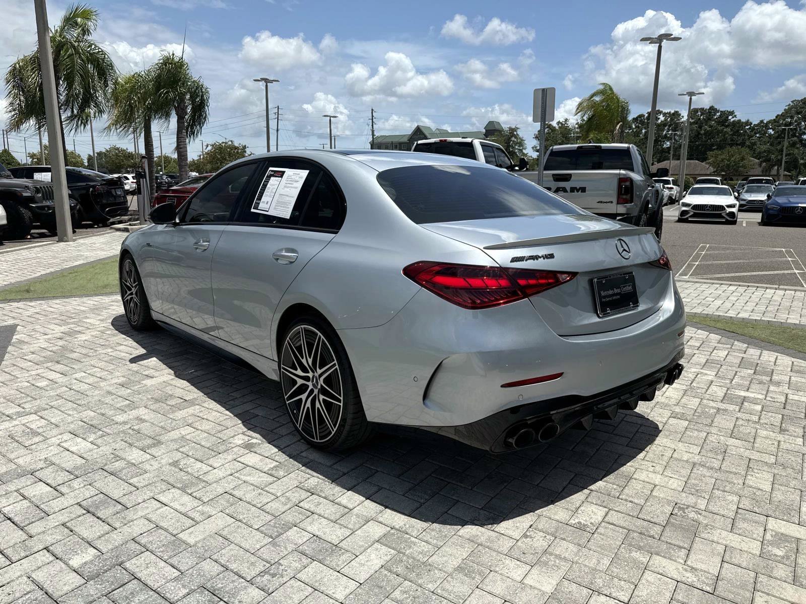 Used 2024 Cirrus Silver Metallic Mercedes-Benz C 43 AMG® image 4