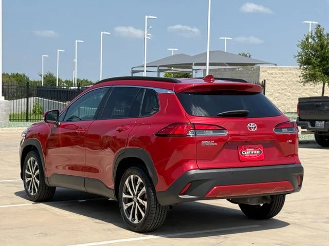 Certified Used 2023 Red Toyota XLE image 4
