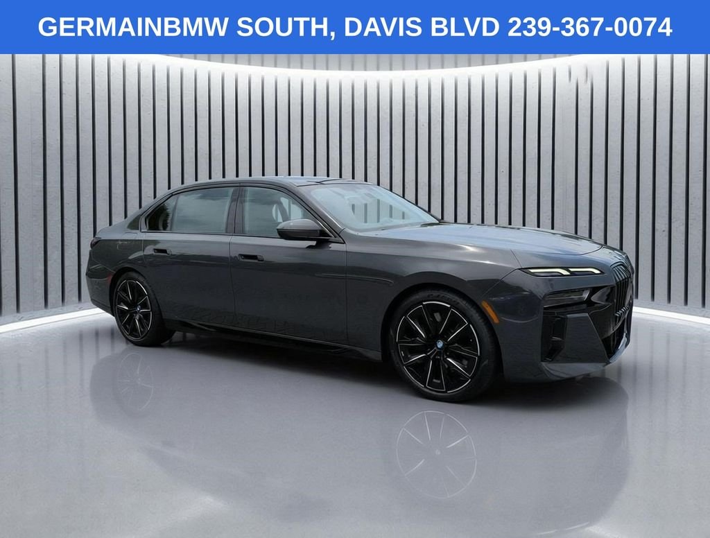 Certified Used 2023 Gray Metallic BMW 740i image 3