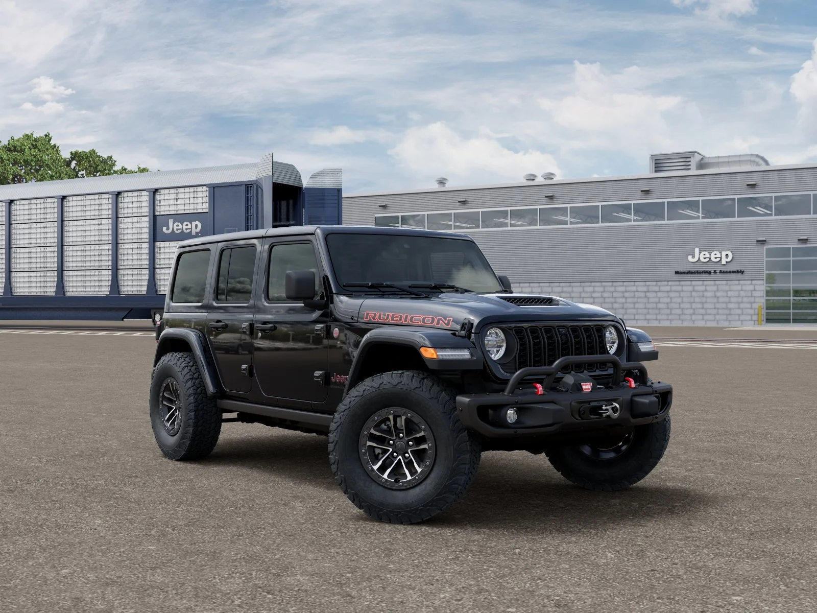 New 2026 Black Clear-Coat Exterior Paint Jeep  image 3