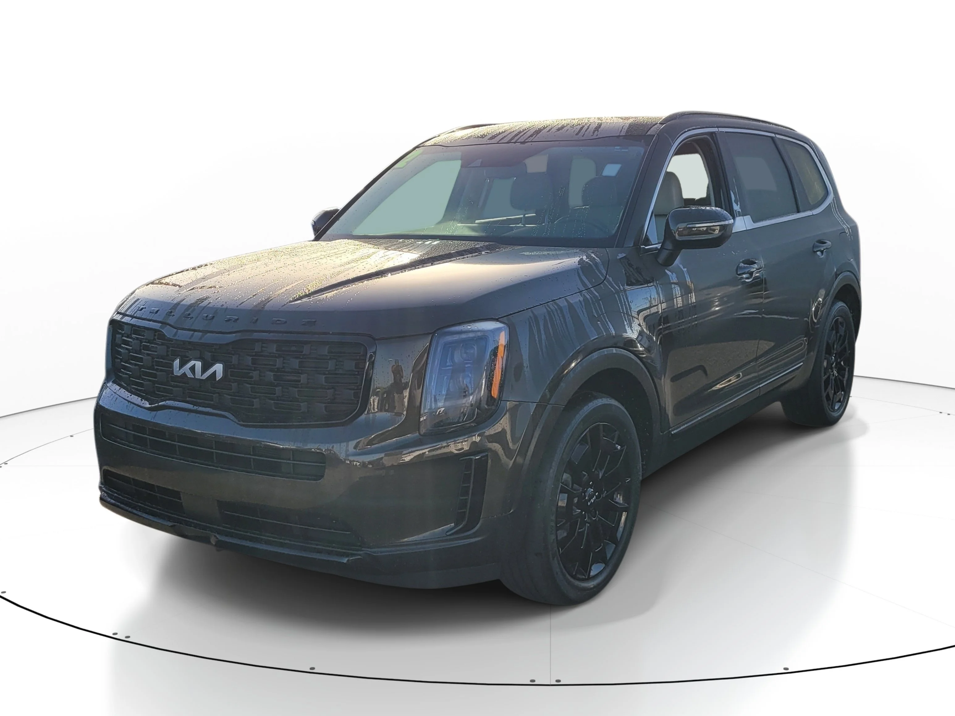 Used 2022 Dark Moss Kia EX image 3