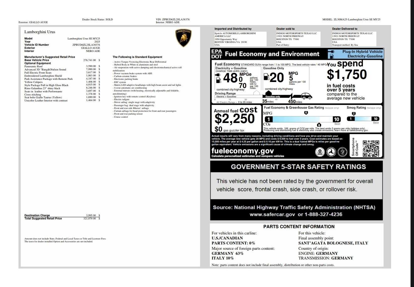 2025 Lamborghini Urus SE - Photo 29