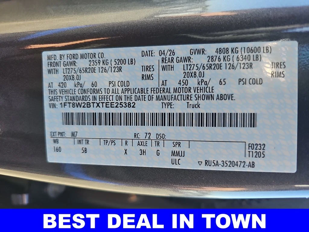New 2026 Carbonized Gray Metallic Ford F-250® Lariat® image 42