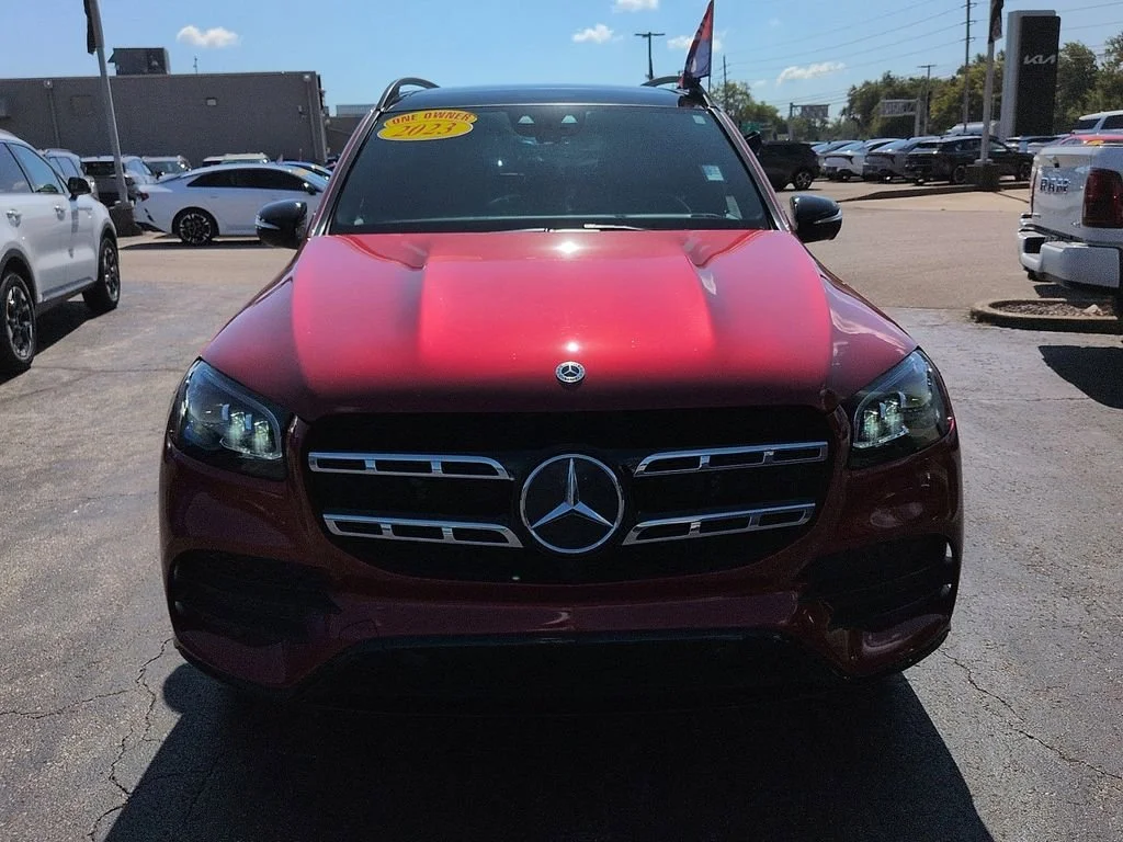 Used 2023 Red Mercedes-Benz GLS 450 image 3